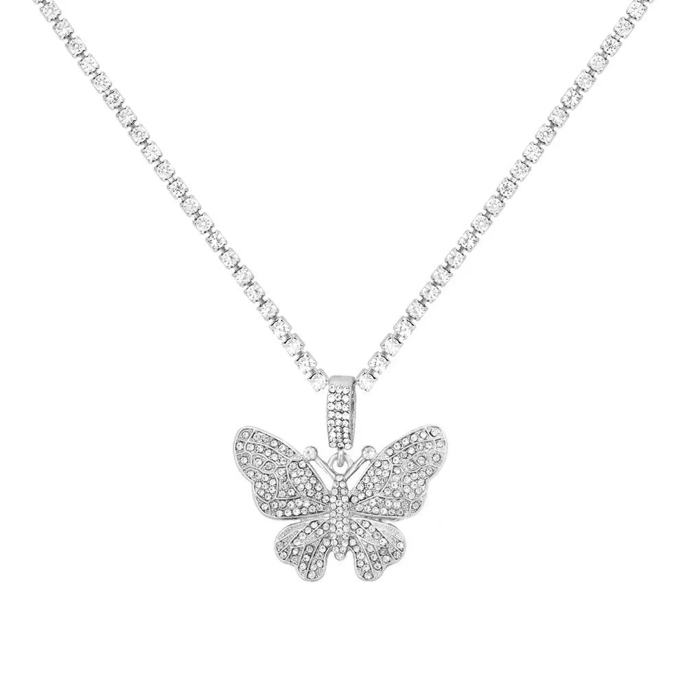Big Butterfly Pendant - Piña Colada