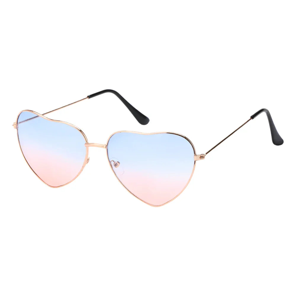Heart Shape Sunglasses - Piña Colada