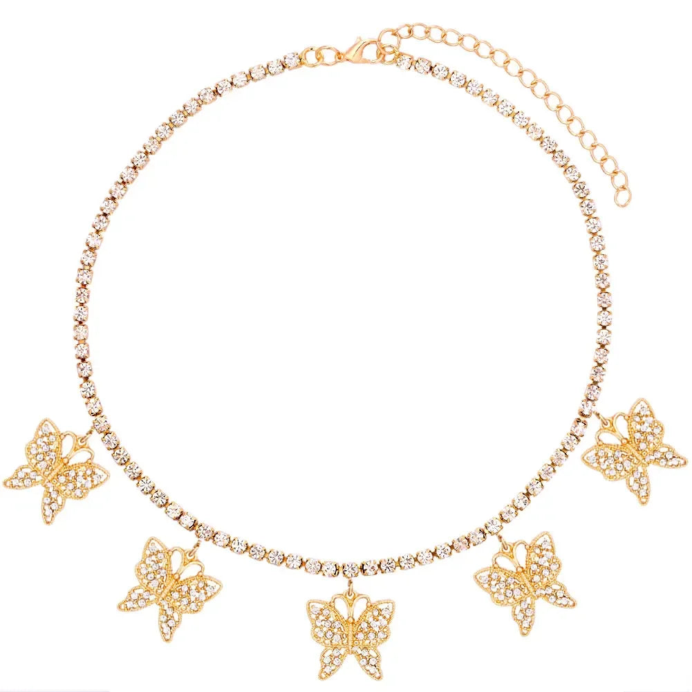 Big Butterfly Pendant - Piña Colada