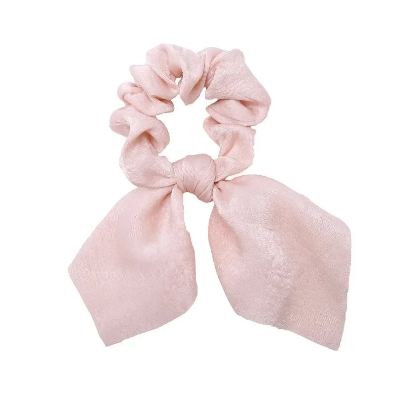 Bow Scrunchies - Piña Colada