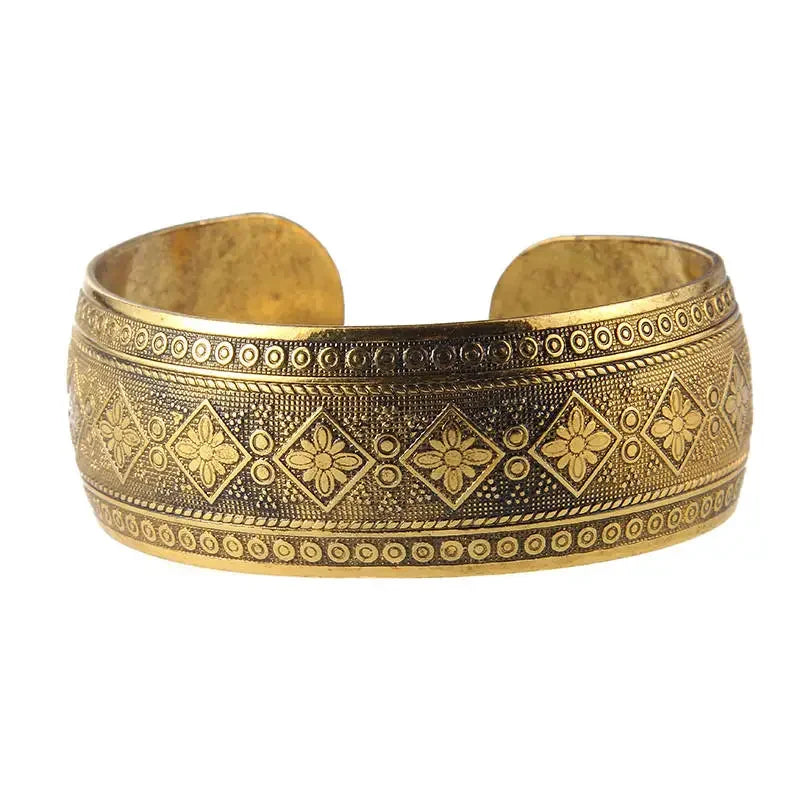 Vintage Cuff Bracelet - Piña Colada