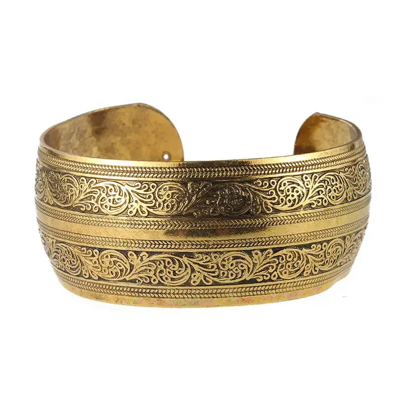 Vintage Cuff Bracelet - Piña Colada