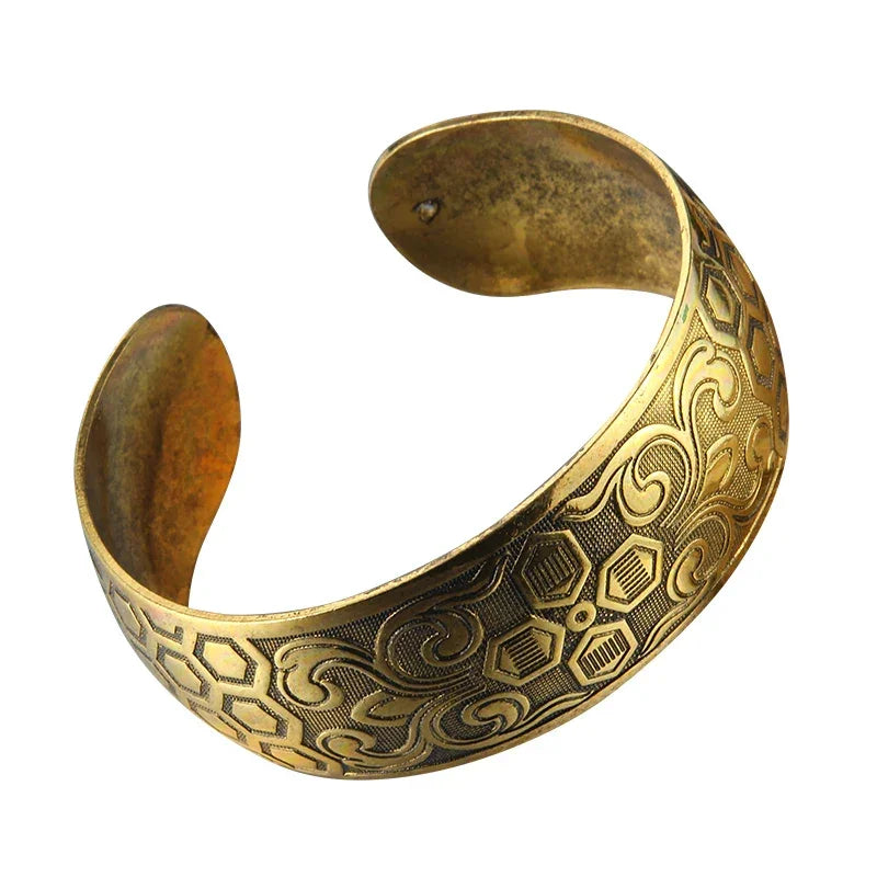 Vintage Cuff Bracelet - Piña Colada
