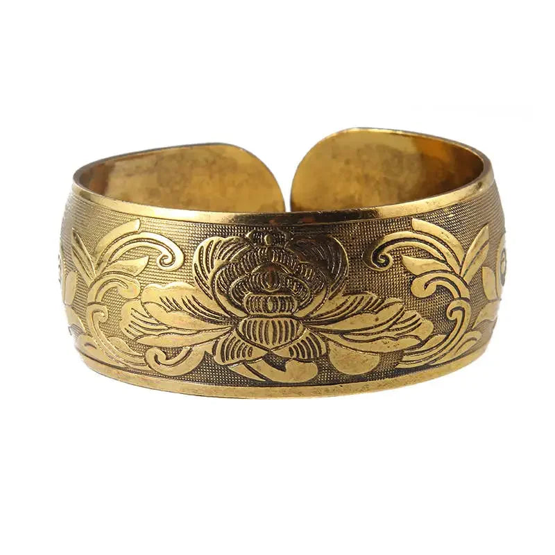 Vintage Cuff Bracelet - Piña Colada