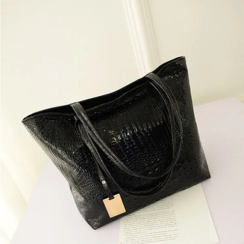 Shoulder Bags Crocodile - Piña Colada
