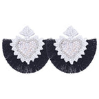 Tassel Earrings Boho - Piña Colada