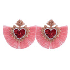 Tassel Earrings Boho - Piña Colada