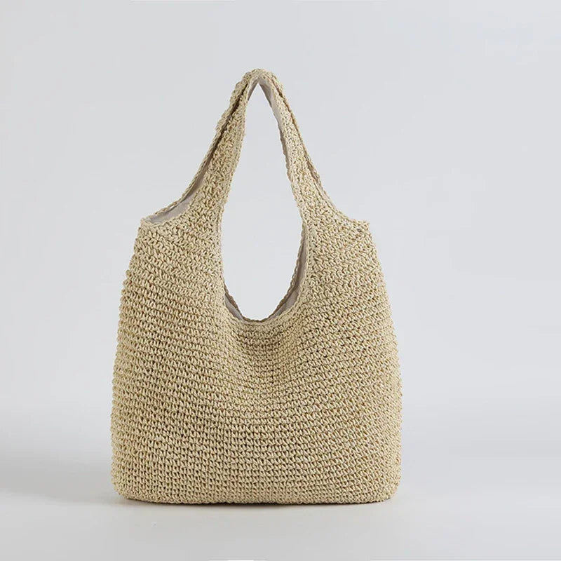 Straw Women Shoulder Bags - Piña Colada