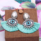Tassel Earrings Boho - Piña Colada