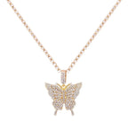 Big Butterfly Pendant - Piña Colada