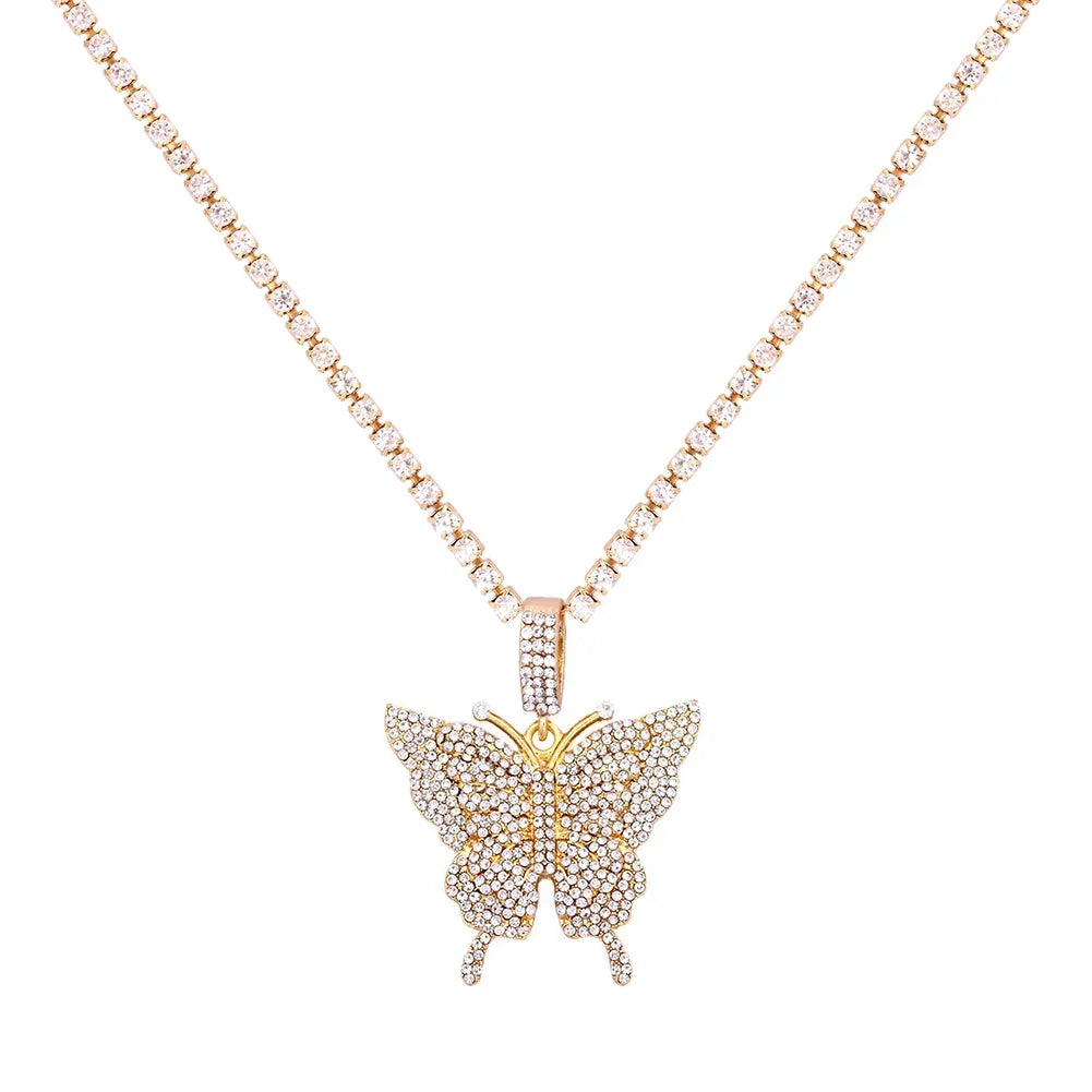 Big Butterfly Pendant - Piña Colada