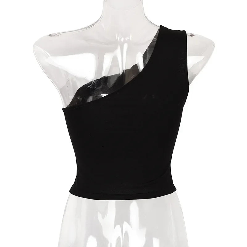 Backless Stretch Tank Top – Sleek Club Style - Piña Colada