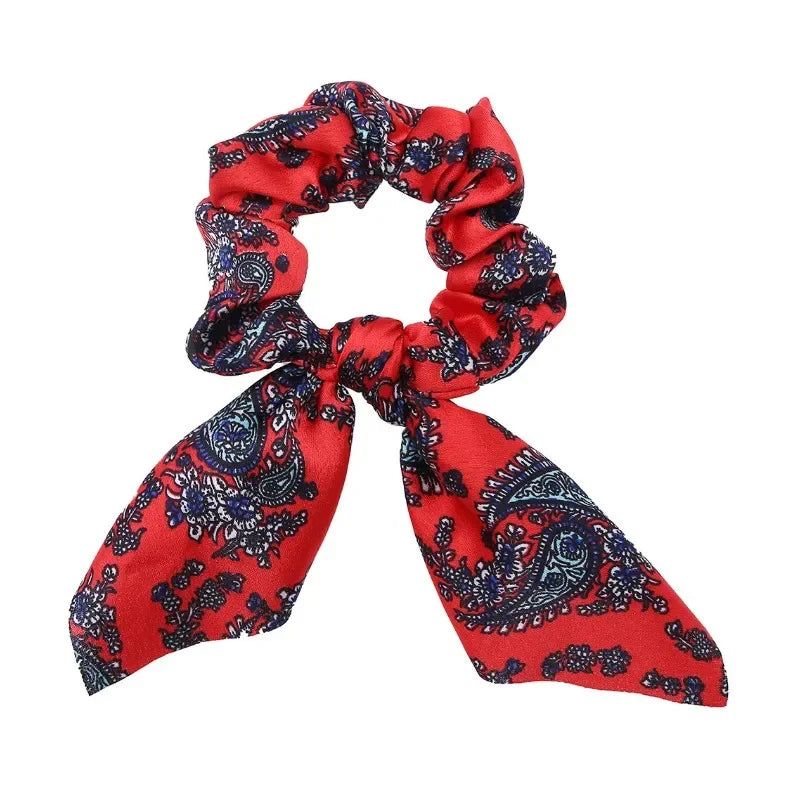Bow Scrunchies - Piña Colada
