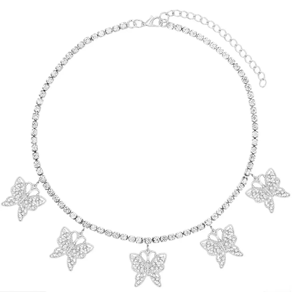 Big Butterfly Pendant - Piña Colada