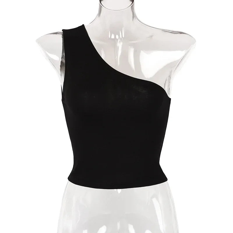 Backless Stretch Tank Top – Sleek Club Style - Piña Colada