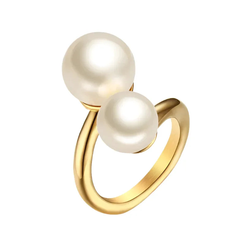 Pearl Rings For Woman - Piña Colada