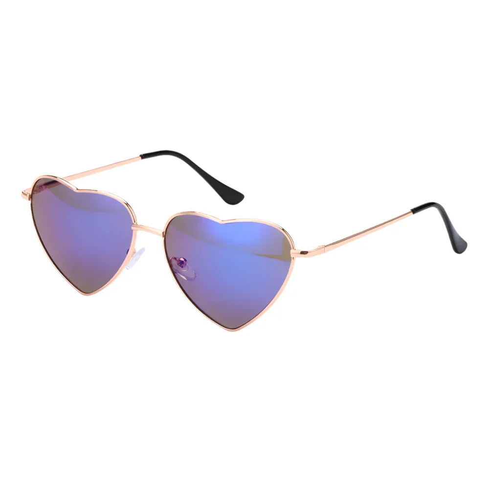 Heart Shape Sunglasses - Piña Colada