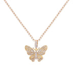 Big Butterfly Pendant - Piña Colada