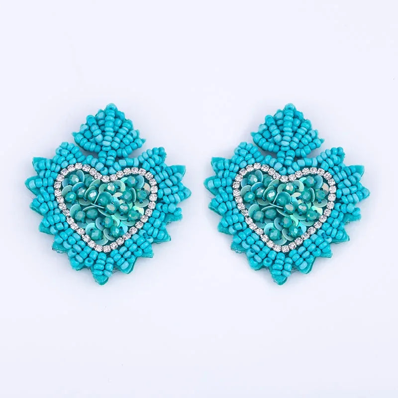 Tassel Earrings Boho - Piña Colada