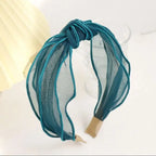 Hairband Solid Color Lace Headband - Piña Colada
