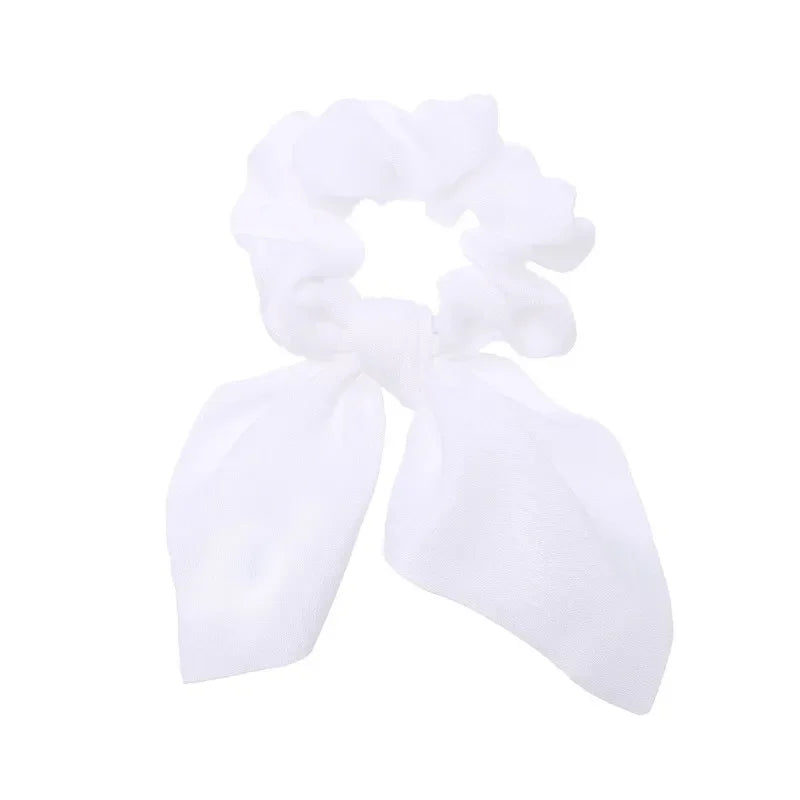 Bow Scrunchies - Piña Colada
