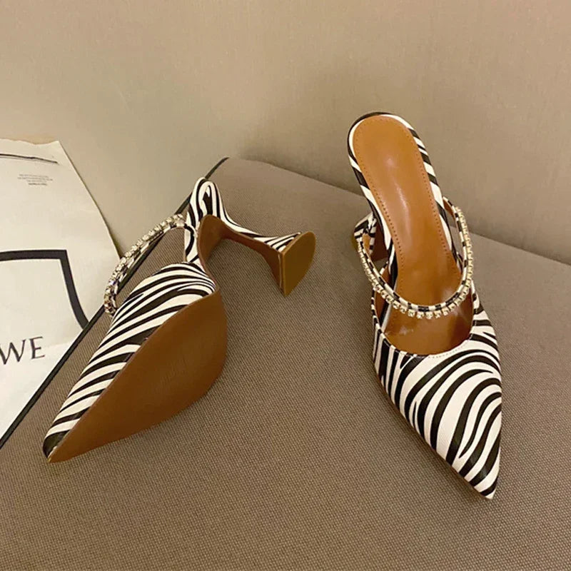 New Zebra Women Pumps - Piña Colada