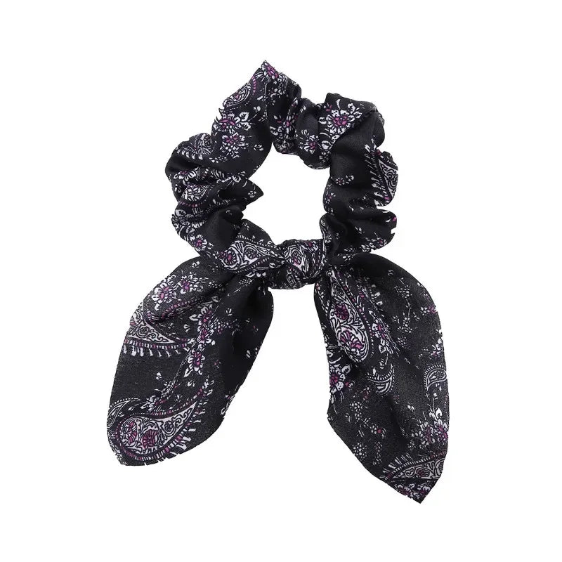 Bow Scrunchies - Piña Colada
