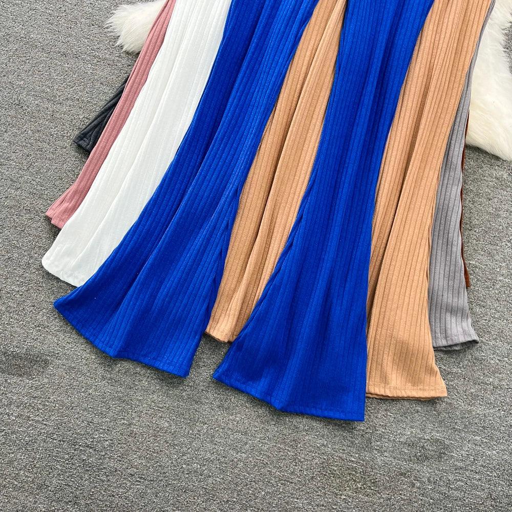 High Waist Pants - Piña Colada