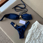Bikini 2025 Women Swimwear Sexy Set Star - Piña Colada