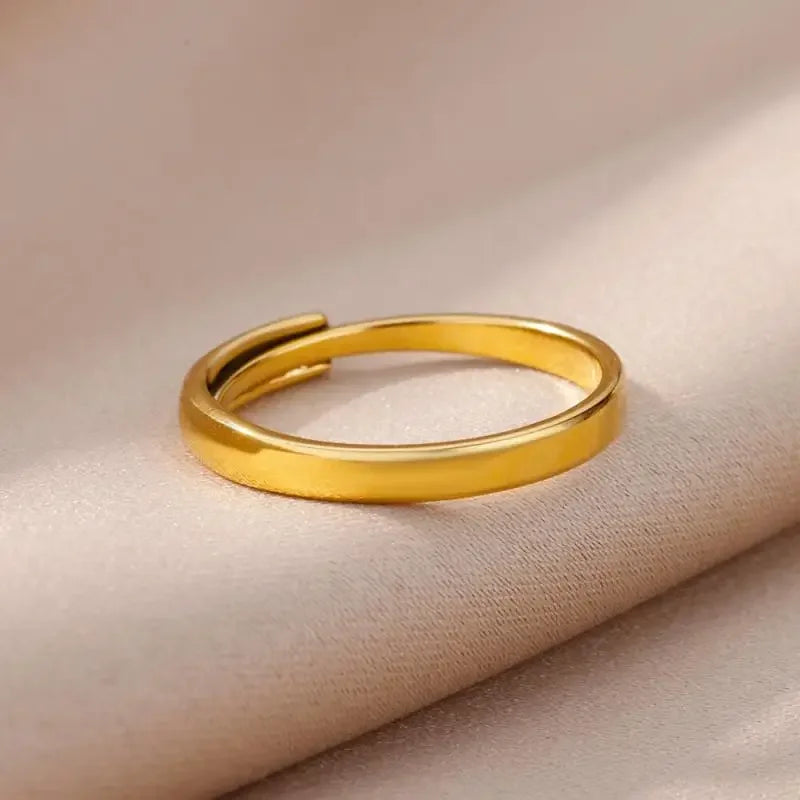 Stainless Steel Rings Aesthetic - Piña Colada