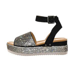 Platform Sandals Wedges - Piña Colada