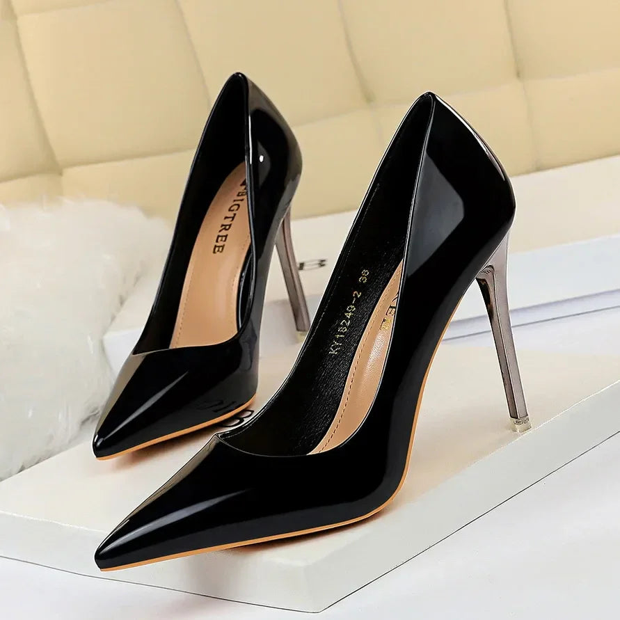 10.5cm High Heels Pumps - Piña Colada
