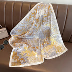 Bohemian Silk Scarf - Piña Colada