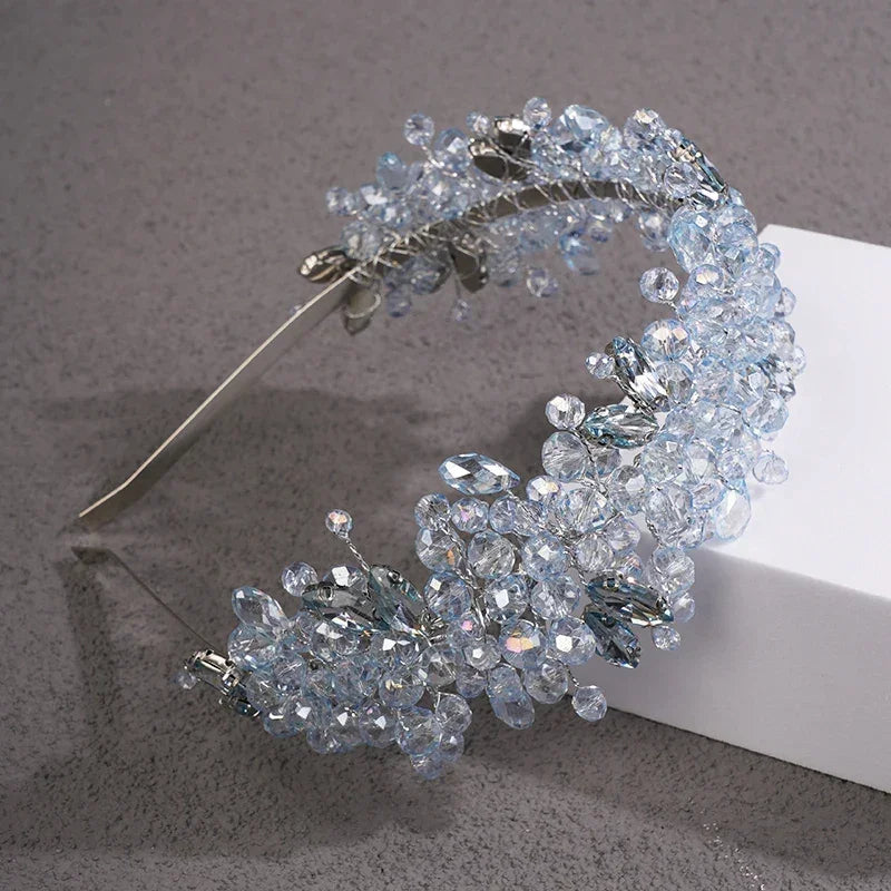 Handmade Rhinestones Tiaras - Piña Colada