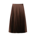 Pleated Skirt Ruffle - Piña Colada