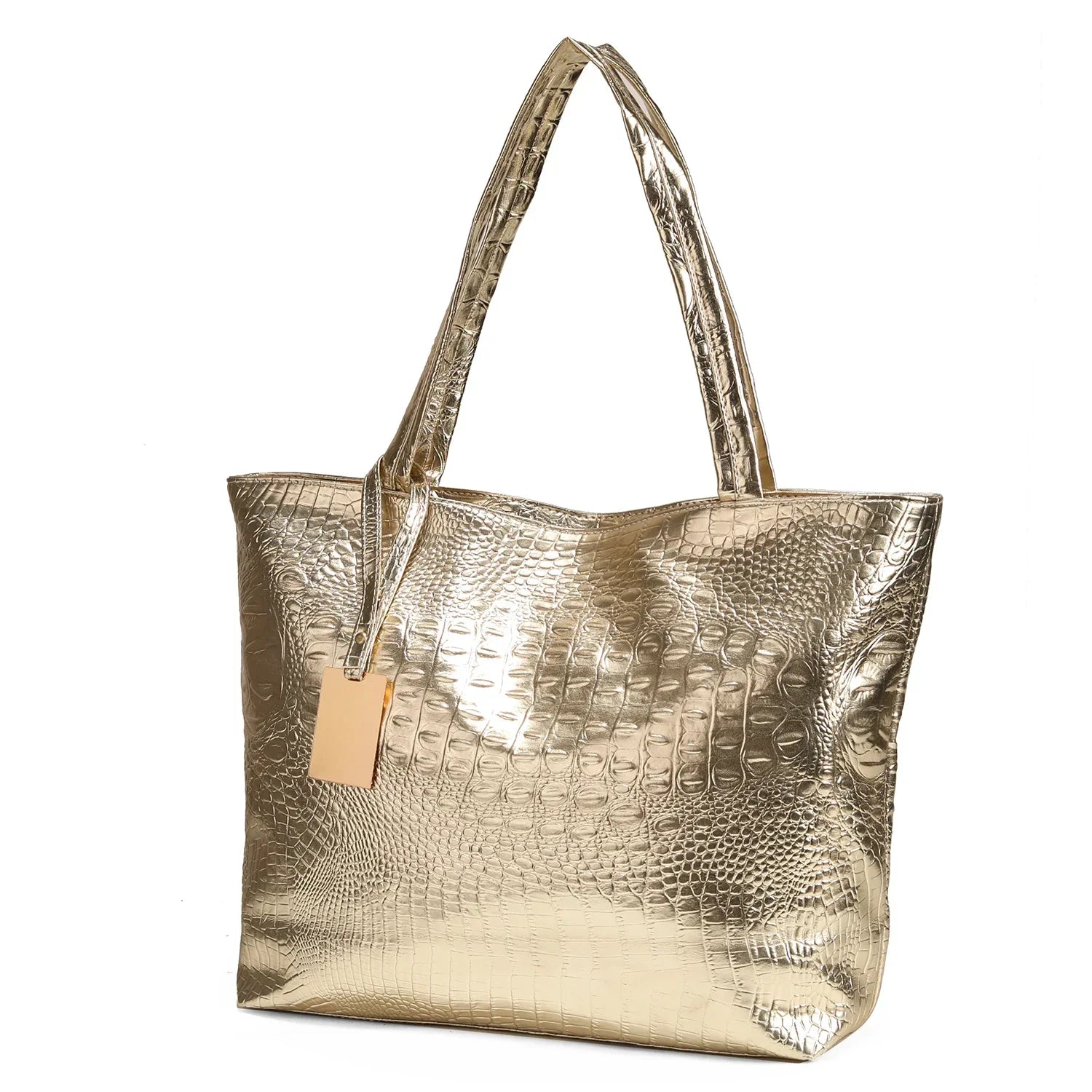 Shoulder Bags Crocodile - Piña Colada