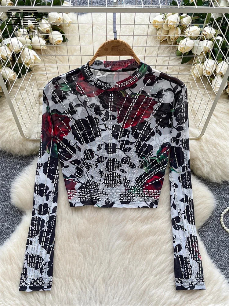 Long Sleeves O Neck Shirts - Piña Colada