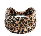 Leopard Print Headbands - Piña Colada
