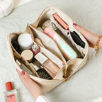 Cosmetic Bag – Waterproof Travel Organizer with Zipper - Piña Colada