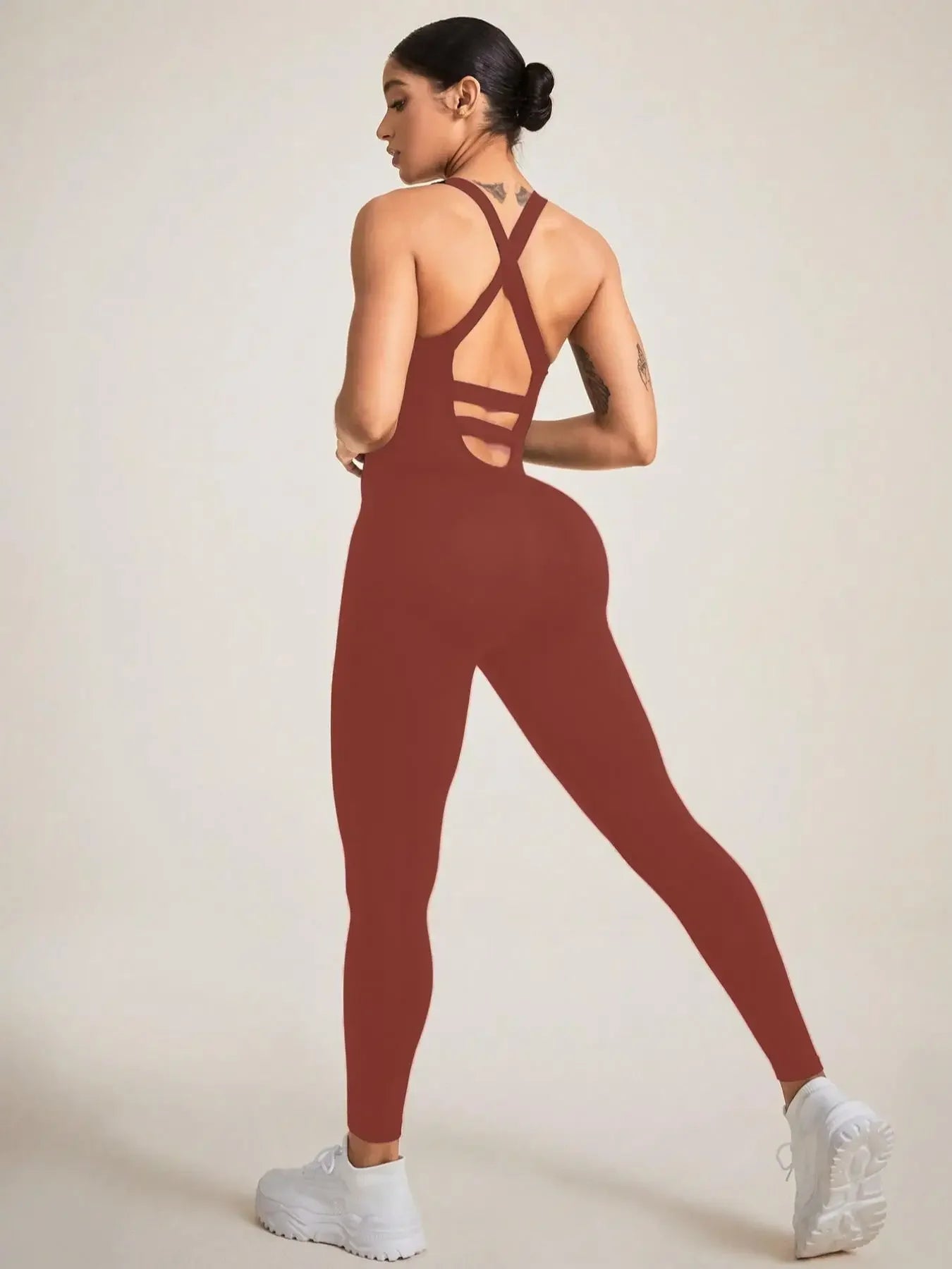 Women's Seamless Shapewear Bodysuit With Tummy Control Full - Piña Colada