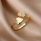 Zircon Geometric Rings - Piña Colada