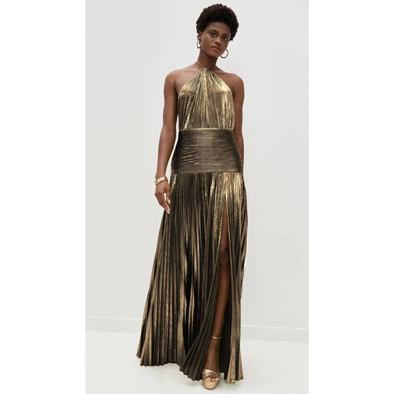 Corset Dress Off Shoulder Halter