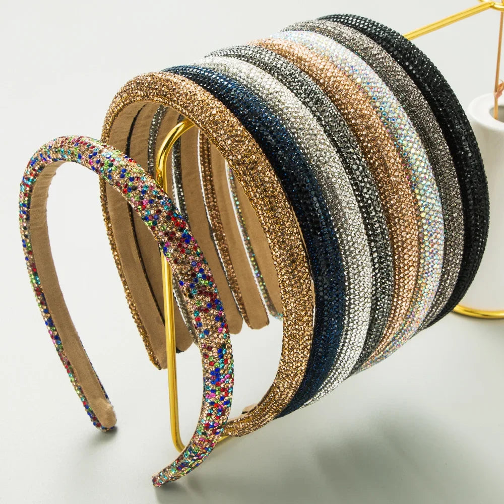 Rhinestone Small Hairband - Piña Colada