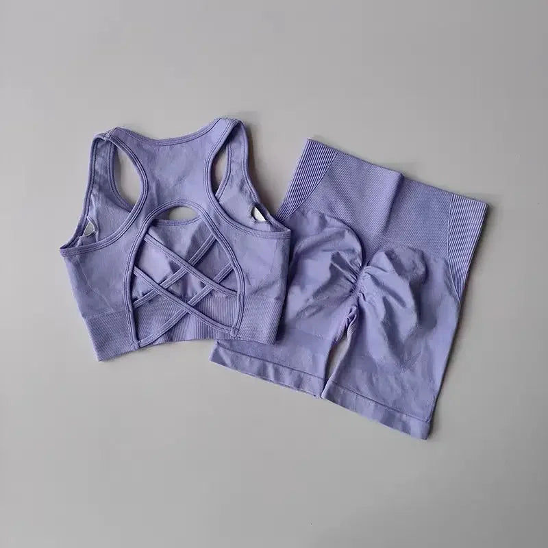 High Waist Set Gym Fitness