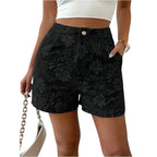 Floral Low Waist Shorts – Casual Fit - Piña Colada