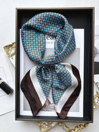 Silk Square Scarf Spring - Piña Colada
