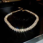 Full Rhinestone Choker - Piña Colada