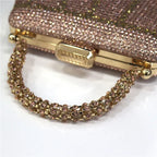 CLUTCH GLITTER BAG FOR EVENING - Piña Colada