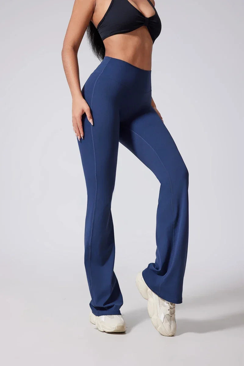 Lifting Flared Pants High Waisted