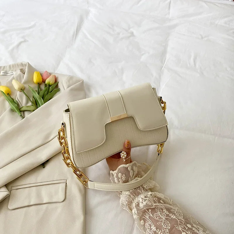 Shoulder Bag Solid - Piña Colada